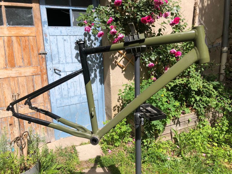 Used Nakamura Nakamura Frameset 2022 Road & Gravel, Green — image 2 of 10