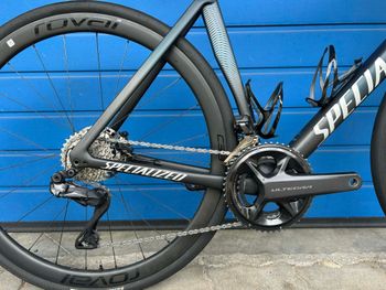 Used Specialized Tarmac SL7 Comp - Rival eTap AXS 2022 2022 Road & Gravel, Blue — image 3 of 7