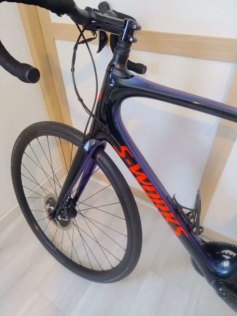 Used Specialized S-Works Roubaix Dura-Ace Di2 2018 2018 Road & Gravel, Blue — image 10 of 10