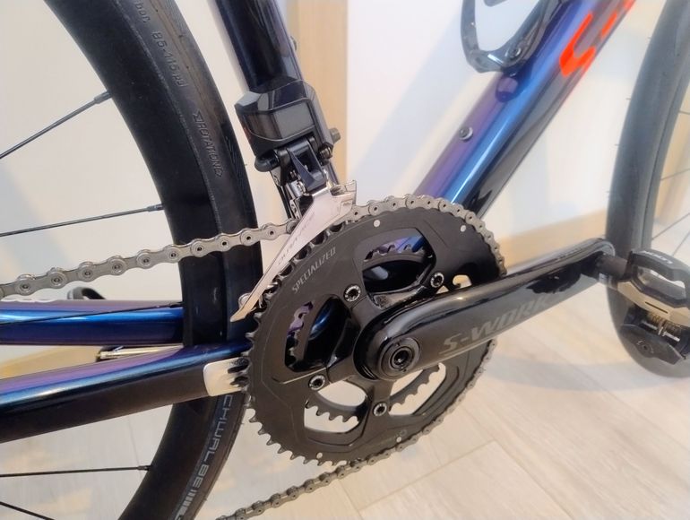 Used Specialized S-Works Roubaix Dura-Ace Di2 2018 2018 Road & Gravel, Blue — image 4 of 10