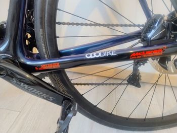 Used Specialized S-Works Roubaix Dura-Ace Di2 2018 2018 Road & Gravel, Blue — image 9 of 10