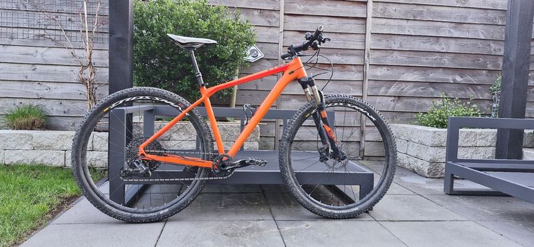 Used CUBE REACTION Race 29 2018 2018 Mountainbike, Orange, 29 — image 1 of 7