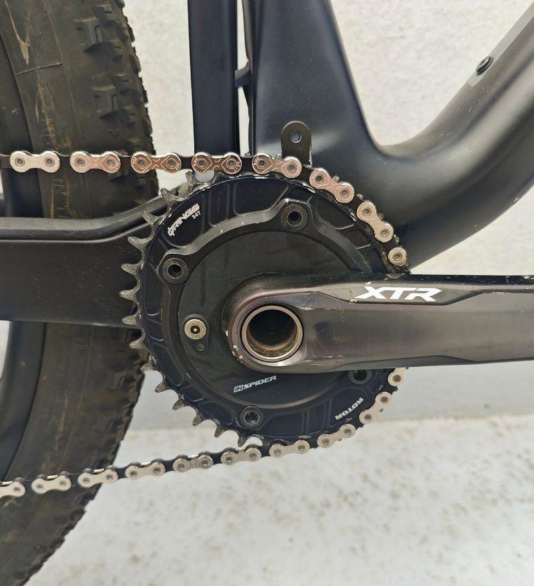 Used BMC Fourstroke Shimano XTR 2024 Mountainbike, Light Gray — image 4 of 12