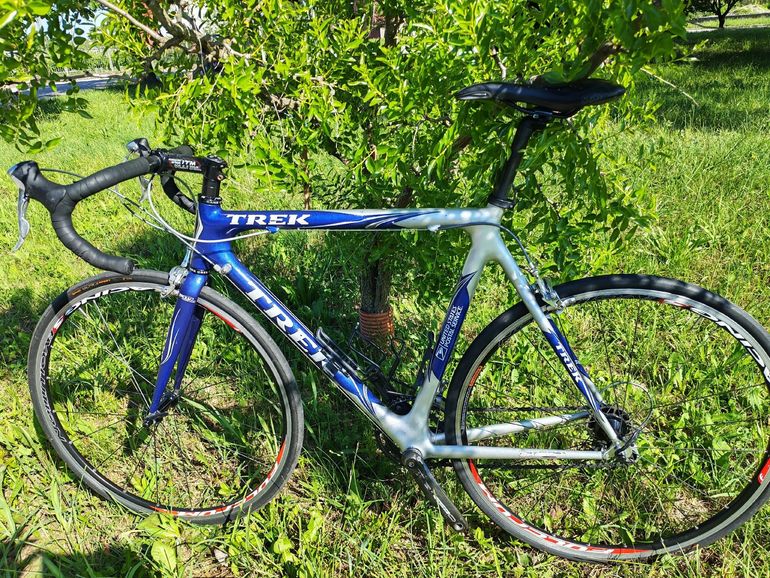 Used Trek Trek Custom Shimano Dura Ace 2002 Road & Gravel, Blue — image 2 of 4