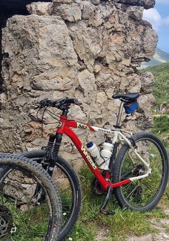 Used Whistle Miwok Shimano Dura Ace Di2 2015 Mountainbike, Rojo — image 3 of 3