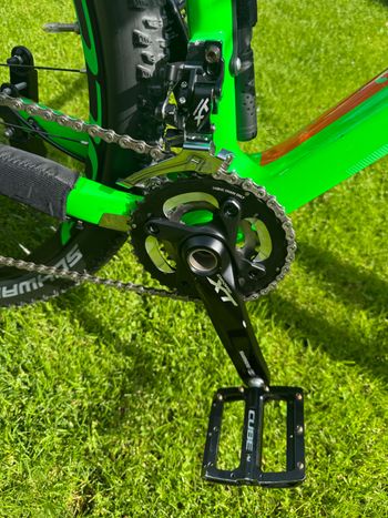 Used CUBE Reaction Shimano Deore XT 2015 Mountainbike, Green — image 7 of 15