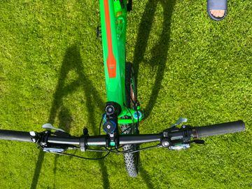 CUBE Reaction Shimano Deore XT 2015 Mountainbike usato, Verde — immagine 11 di 15