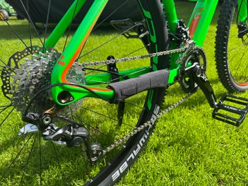 CUBE Reaction Shimano Deore XT 2015 Mountainbike usato, Verde — immagine 8 di 15