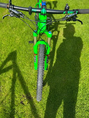CUBE Reaction Shimano Deore XT 2015 Mountainbike usato, Verde — immagine 4 di 15