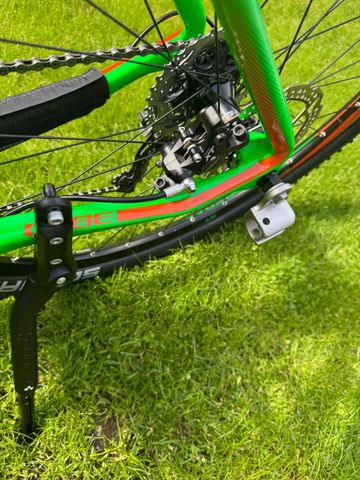 CUBE Reaction Shimano Deore XT 2015 Mountainbike usato, Verde — immagine 14 di 15