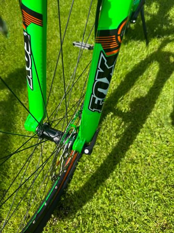 CUBE Reaction Shimano Deore XT 2015 Mountainbike usato, Verde — immagine 9 di 15