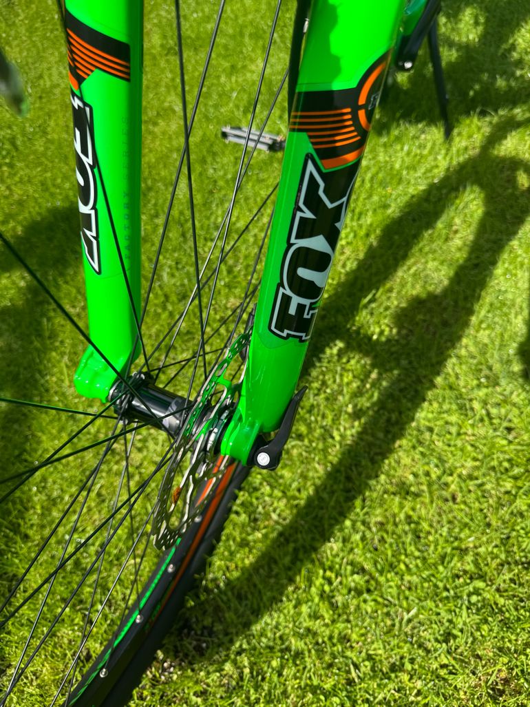 Used CUBE Reaction Shimano Deore XT 2015 Mountainbike, Green — image 9 of 15