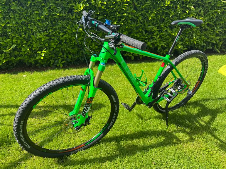 Used CUBE Reaction Shimano Deore XT 2015 Mountainbike, Green — image 2 of 15