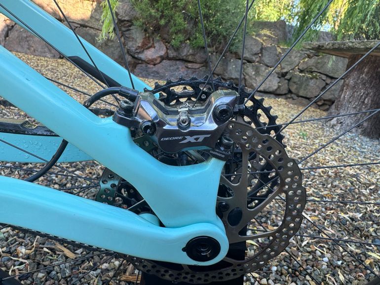 Used Orbea RISE M10 2023 2023 Mountainbike, Green, 29 — image 3 of 13