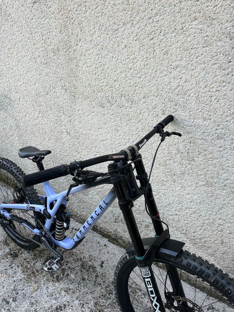 Used Commencal Commencal Custom SRAM X0 2024 Mountainbike, Blue — image 7 of 9