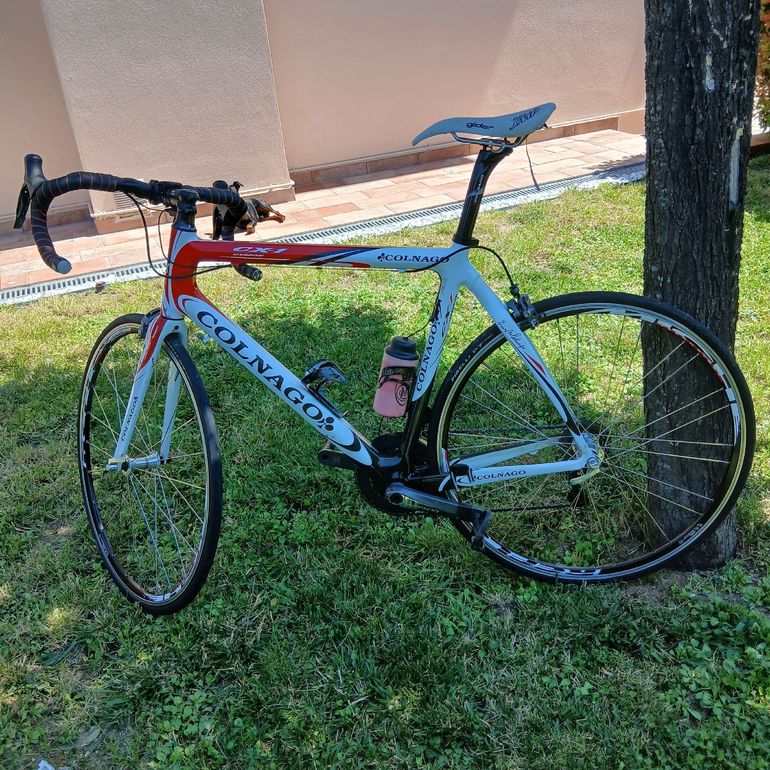 Used Colnago CX-1 Shimano Ultegra Di2 2010 Road & Gravel, White — image 2 of 5