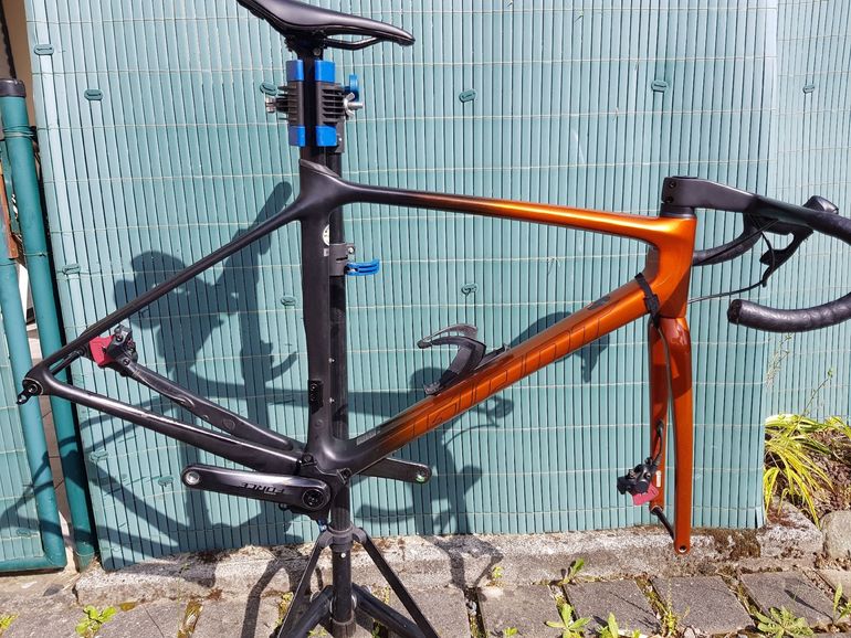 Used Giant Giant TCR Advanced PRO Frameset 2023 Road & Gravel, Orange — image 10 of 14