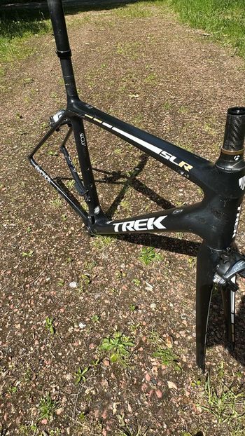 Used Trek Émonda SLR Frameset 2017 Frameset 2017 Road & Gravel, Black — image 9 of 11