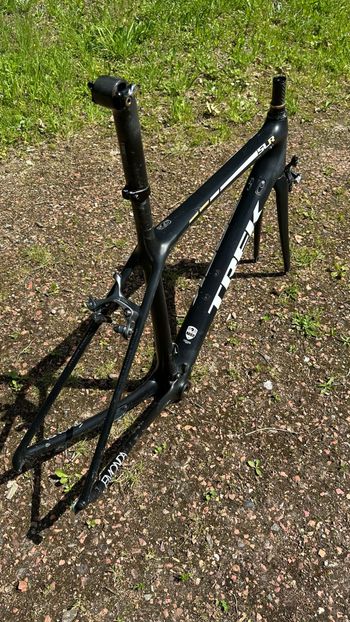 Used Trek Émonda SLR Frameset 2017 Frameset 2017 Road & Gravel, Black — image 6 of 11