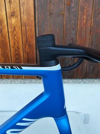Used Canyon Ultimate CF SL Disc 8.0 Di2 2020 Frameset 2020 Road & Gravel, Blu — image 5 of 6