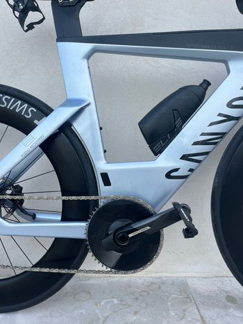Used Canyon Speedmax CF SLX 8 AXS 2025 2025 Road & Gravel, Light Gray — image 4 of 7