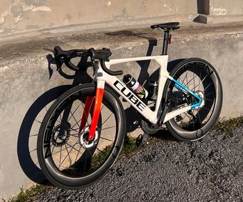 Used CUBE LITENING AERO C:68X, RACE 2026 2026 Road & Gravel, White — image 4 of 6