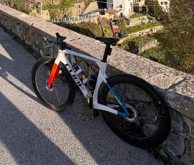 Used CUBE LITENING AERO C:68X, RACE 2026 2026 Road & Gravel, White — image 5 of 6