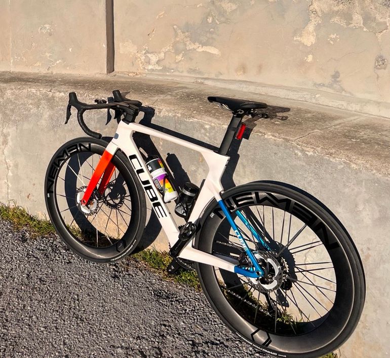 Used CUBE LITENING AERO C:68X, RACE 2026 2026 Road & Gravel, White — image 3 of 6