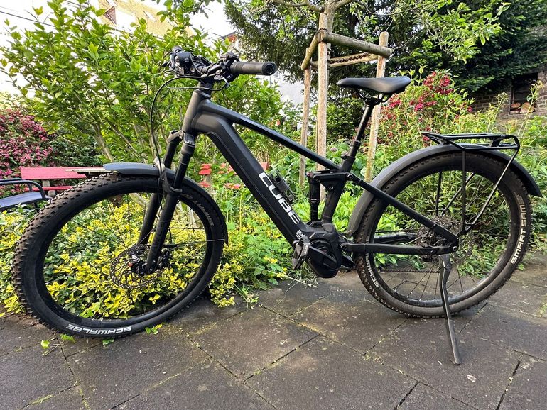 Used CUBE STEREO HYBRID 120, SLX 750 ALLROAD 2024 2024 Mountainbike, Black, 27.5, 29 — image 1 of 5