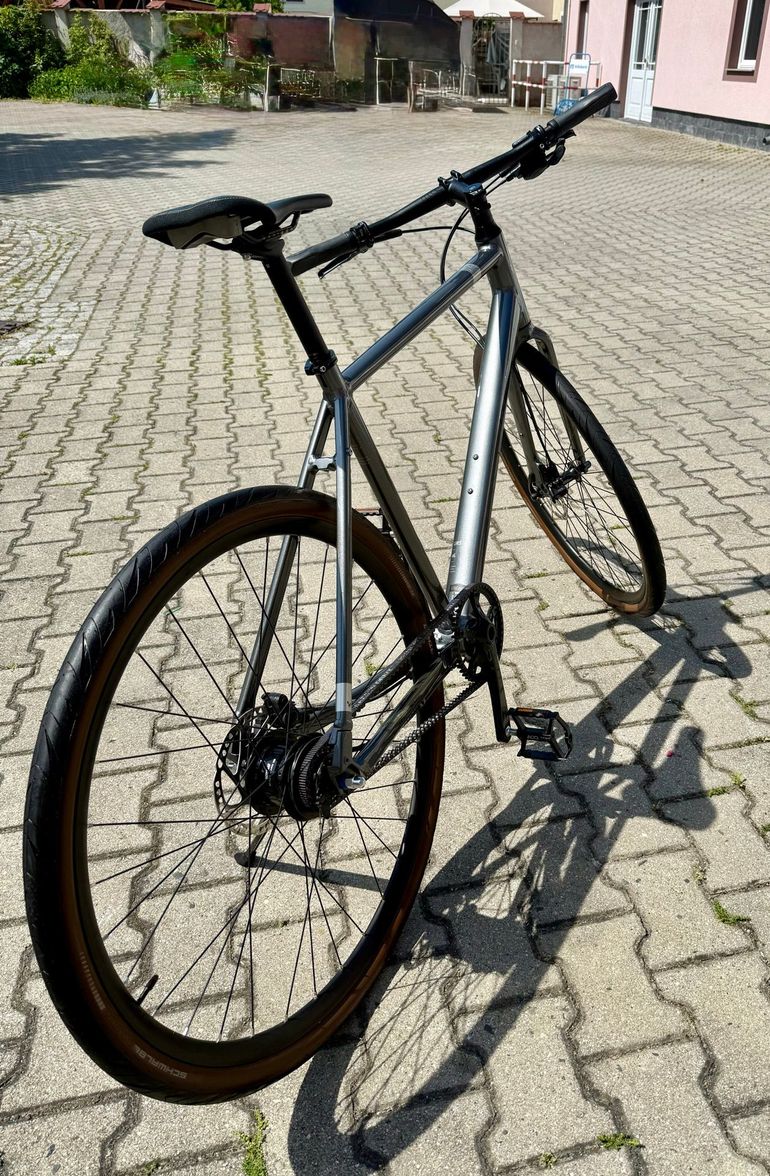 Used CUBE Editor Shimano Alfine 11 hub gears 2021 Road & Gravel, Light Gray — image 3 of 4