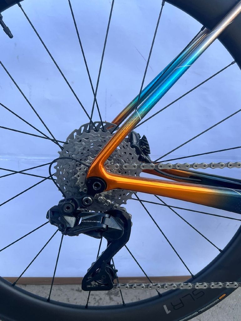 Used Giant TCR Advanced SL 0 DA 2025 2025 Road & Gravel, Blue — image 5 of 6