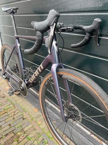 Used Giant TCX Advanced Pro 0 2024 Frameset 2024 Road & Gravel, Blue — image 3 of 14