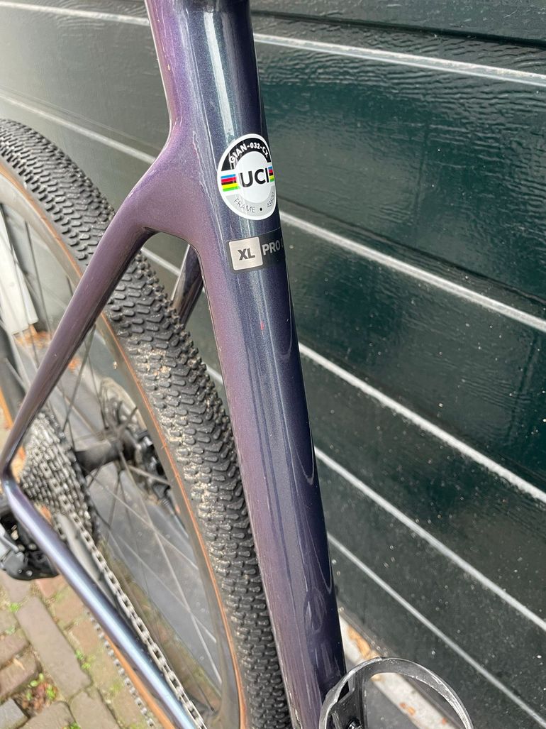 Used Giant TCX Advanced Pro 0 2024 Frameset 2024 Road & Gravel, Blue — image 9 of 14