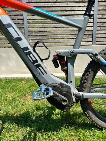 Used CUBE STEREO HYBRID 160 Action Team 500 27.5 2018 2018 Mountainbike, Light Gray, 27.5 — image 10 of 11