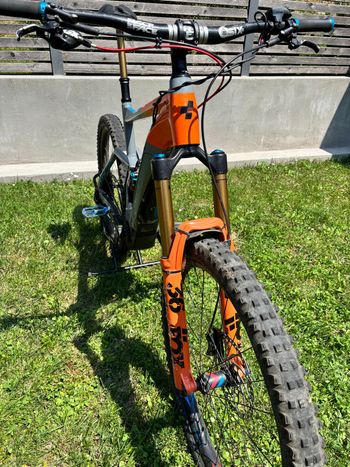 Used CUBE STEREO HYBRID 160 Action Team 500 27.5 2018 2018 Mountainbike, Light Gray, 27.5 — image 6 of 11
