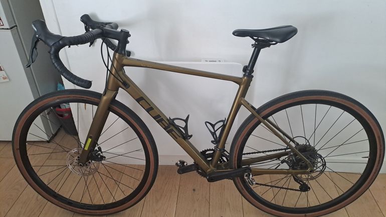 Used CUBE NUROAD PRO 2023 2023 Road & Gravel, Orange — image 2 of 4