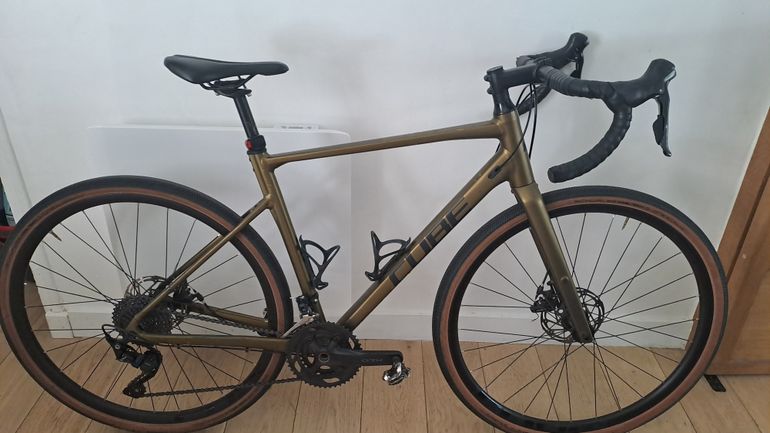 Used CUBE NUROAD PRO 2023 2023 Road & Gravel, Orange — image 1 of 4