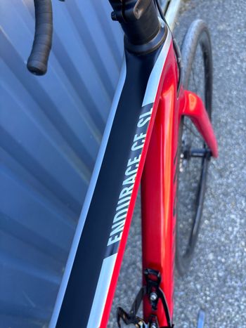 Used Canyon Endurace CF SL Disc 8.0 2021 2021 Road & Gravel, Red — image 5 of 8