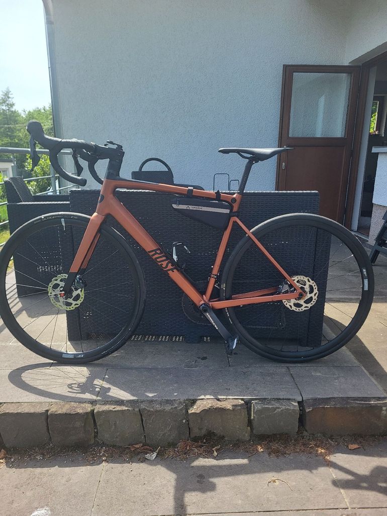 Used Rose Reveal AL Ultegra 2024 2024 Road & Gravel, Orange — image 2 of 16
