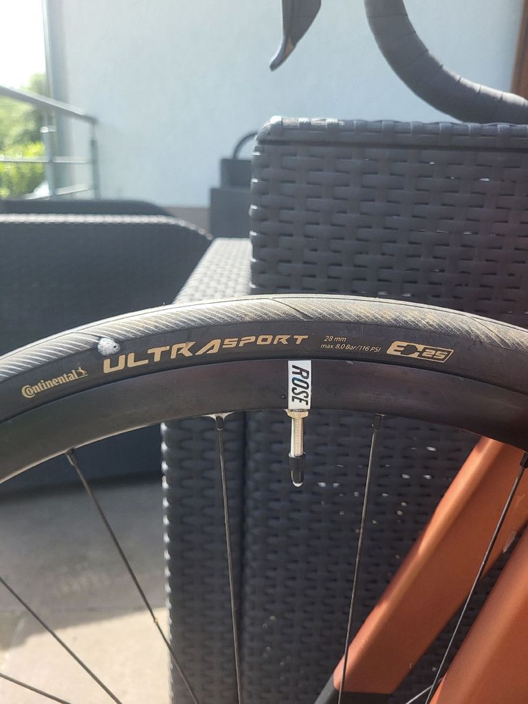 Used Rose Reveal AL Ultegra 2024 2024 Road & Gravel, Orange — image 11 of 16