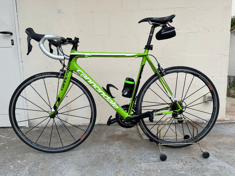 Used Cannondale SuperSix EVO Ultegra 2018 2018 Road & Gravel, Green — image 2 of 12