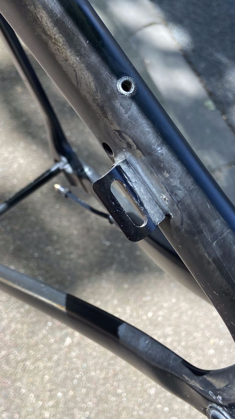 Used CUBE LITENING AIR C:68X SLT 2024 Frameset 2024 Road & Gravel, Nero — image 9 of 10