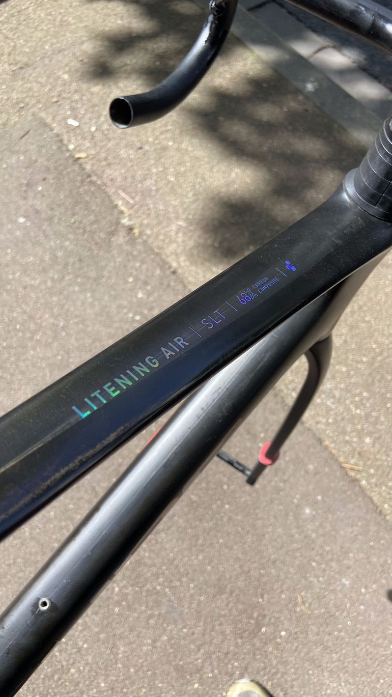 Used CUBE LITENING AIR C:68X SLT 2024 Frameset 2024 Road & Gravel, Nero — image 10 of 10