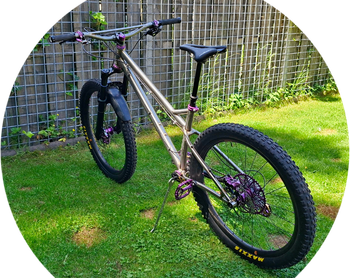 Used Kingdom Vendetta SRAM XX1 Eagle 2021 Mountainbike, Light Gray — image 2 of 5