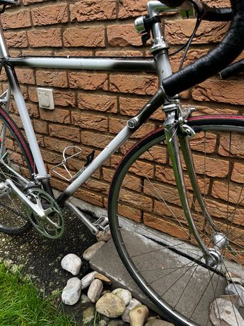 Used Shimano Vintage Rennrad 58cm 2000 Road & Gravel, Light Gray — image 8 of 12