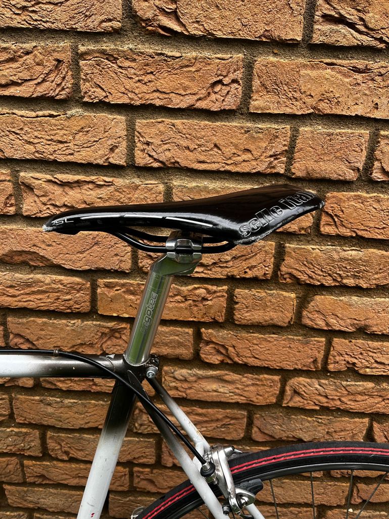 Used Shimano Vintage Rennrad 58cm 2000 Road & Gravel, Light Gray — image 4 of 12