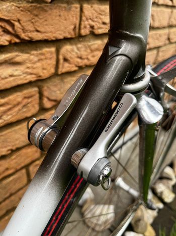 Used Shimano Vintage Rennrad 58cm 2000 Road & Gravel, Light Gray — image 12 of 12