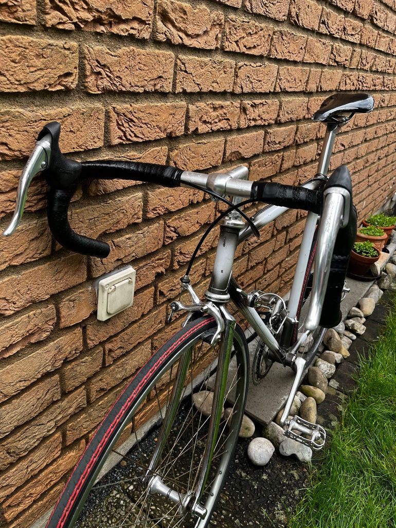 Used Shimano Vintage Rennrad 58cm 2000 Road & Gravel, Light Gray — image 6 of 12