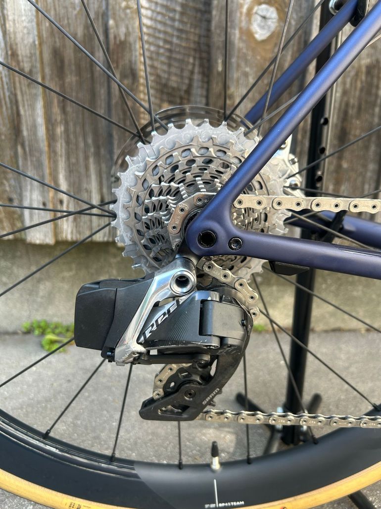 Used Specialized Aethos SRAM Red eTap AXS 2025 Road & Gravel, Blue — image 3 of 17