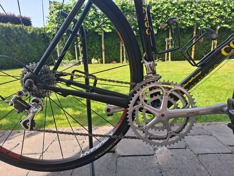Used Colnago C40 Campagnolo Record 2002 Road & Gravel, Black — image 3 of 16